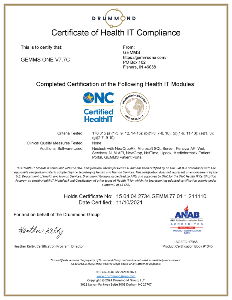 Compliance-Certificate-GEMMS-ONE-V7.7C-061224